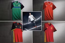 Lộ diện áo đấu mới của các ĐT tại VCK Euro 2016