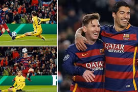 Champions League: Arsenal giành quyền tự quyết, Barcelona đánh… tennis ở Nou Camp