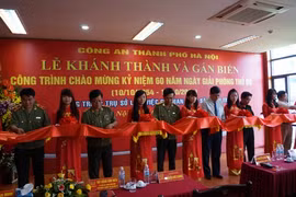 Khánh thành công trình trụ sở làm việc cơ quan Cảnh sát điều tra Công an Hà Nội
