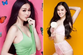 Khánh My tiếp tục tung ảnh “kiệm vải” khoe đường cong nóng bỏng