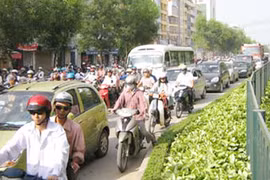 Năm ngày nữa sẽ phân làn đường Nguyễn Trãi