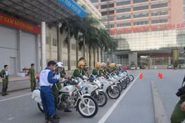 Honda Việt Nam phối hợp với Học viện CSND tập huấn lái xe phân khối lớn