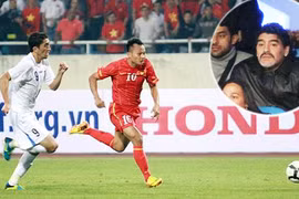 "Cậu bé vàng" Maradona dự khán trận Việt Nam - UAE