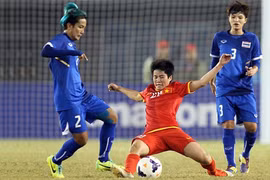 Tuyển nữ Việt Nam tuột vé World Cup vào tay Thái Lan