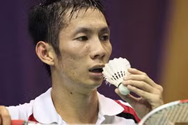Giải cầu lông Singapore 2014: Tiến Minh nhọc nhằn đi tiếp