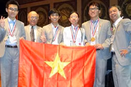 Việt Nam đoạt 1 Huy chương Vàng Olympic Hóa học quốc tế 