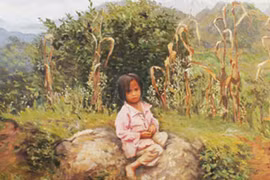 Họa sỹ Ba Lan-Franciszek Ryszard MAZUREK mê vẻ đẹp thanh bình của Việt Nam