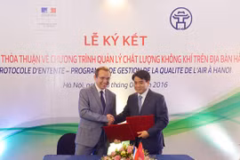 Pháp hỗ trợ xây dựng hệ thống quan trắc không khí tại Hà Nội