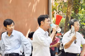 Nắng nóng trong 3 ngày thi tuyển sinh lớp 10