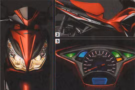 Rò rỉ ảnh nóng được cho là Honda Air Blade 125cc