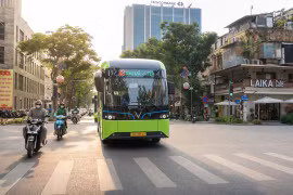 Sẽ có thêm 6 tuyến buýt điện được “xanh hóa” trong tháng 4-2026