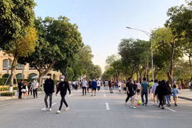 Điều chỉnh thời gian hoạt động của không gian đi bộ hồ Hoàn Kiếm