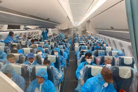 Mỗi tuần, dự kiến có 33 chuyến bay đưa công dân Việt Nam về nước