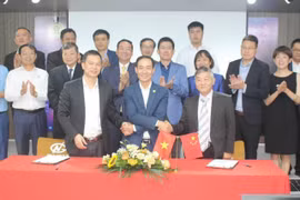 Ký kết thỏa thuận hợp tác ba bên giữa HANSIBA, Tập đoàn N&G và đoàn doanh nghiệp Thượng Hải