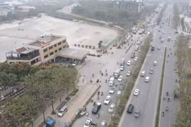 Bãi đỗ xe Đại Kim- Hoàng Mai: Ì ạch 12 năm, qua 3 lần gia hạn vẫn chưa xong
