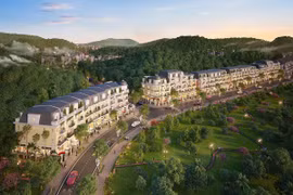 Shophouse Sky Town - phố mua sắm giải trí độc đáo tại trung tâm Yên Bái