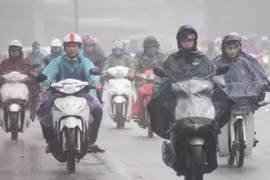 Bắc bộ mưa cả ngày nay, ngày mai hết mưa trời rét đậm