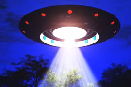 Sửng sốt xem 10 UFO "nhảy múa" trên bầu trời Osaka, Nhật Bản