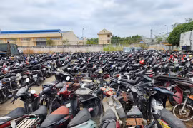 Công an quận Hai Bà Trưng tìm chủ sở hữu xe máy