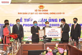 Honda Việt Nam ủng hộ 12 tỷ đồng vào Quỹ vaccine phòng Covid-19 