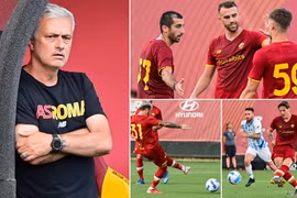 HLV Mourinho ra mắt AS Roma với trận thắng 10-0