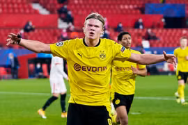 Erling Haaland lập kỷ lục 'khủng' ở Champions League