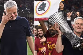 HLV Mourinho khóc nức nở khi đi vào lịch sử cúp châu Âu
