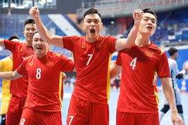 Thắng đậm Ả Rập Xê Út, Việt Nam tiếp tục bay cao ở giải futsal châu Á