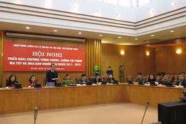Triển khai chương trình phòng, chống tội phạm ma túy và mua bán người