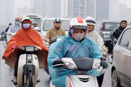 HN 13 độ, miền Bắc chìm trong mưa, rét