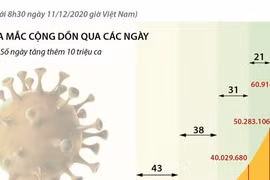 70 triệu ca nhiễm Covid-19 “phủ bóng đen” lên năm mới ở nhiều quốc gia