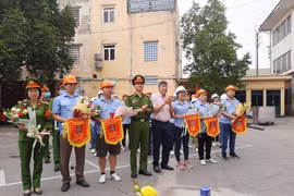 Kiểm tra, đánh giá công tác phòng cháy, chữa cháy tại Tổng công ty may Đức Giang