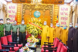 Giám đốc CATP Hà Nội chúc mừng Lễ Phật đản 2021
