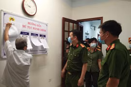 Công an thành phố Hà Nội kiểm tra công tác triển khai Luật cư trú và “làm sạch” dữ liệu dân cư