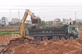 Xử phạt 120 triệu đồng Công ty cổ phần đầu tư 379 vận chuyển đất trái phép