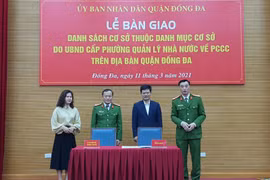 Bàn giao cơ sở thuộc diện quản lý nhà nước về phòng cháy, chữa cháy cho cấp phường 