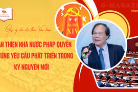 Hoàn thiện Nhà nước pháp quyền đáp ứng yêu cầu phát triển trong kỷ nguyên mới