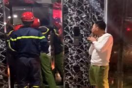 Cảnh báo cư dân đi thang máy thiếu cẩn trọng dễ bị mắc kẹt 