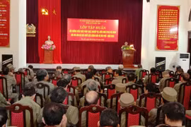 Bồi dưỡng kiến thức pháp luật, nghiệp vụ phòng cháy, chữa cháy cho bảo vệ dân phố