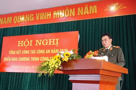 Công an huyện Thanh Trì làm tốt công tác đảm bảo ANTT địa bàn