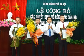 Tổng công ty Vận tải Hà Nội có Chủ tịch và Tổng Giám đốc mới