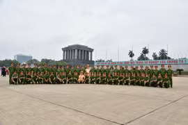 Hoạt động ý nghĩa của Công an huyện Gia Lâm hướng đến Ngày sinh Chủ tịch Hồ Chí Minh