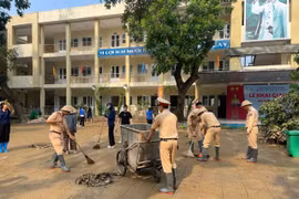 Đảm bảo 100% trường học phải sạch gọn trước ngày 16-9