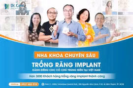 Dr Care - Implant Clinic: Nha khoa chuyên sâu trồng răng Implant với đội ngũ bác sĩ hàng đầu