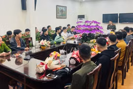 Gặp mặt tân binh lên đường thực hiện nghĩa vụ công an nhân dân năm 2024