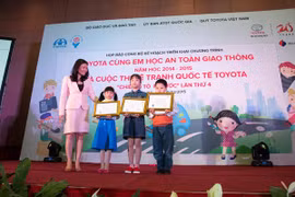 Học sinh Việt Nam đoạt giải cuộc thi vẽ quốc tế