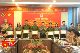 Quan tâm thăm lo người lao động trong lực lượng Công an Thủ đô