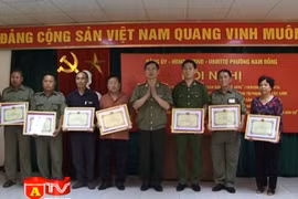 CAP Nam Đồng tổng kết 10 năm "Ngày hội toàn dân bảo vệ ANTQ" 
