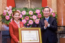 Chủ tịch nước Võ Văn Thưởng biểu dương HLV, VĐV tiêu biểu của đoàn thể thao Việt Nam