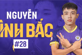 Đình Bắc gia nhập Hà Nội FC, khoác áo 28